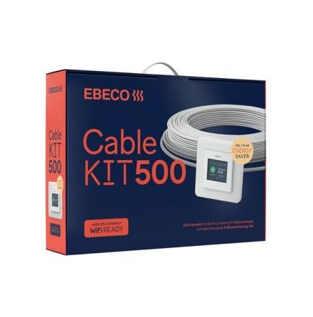Cable Kit 500 golvvrmepaket med termostat EB-Therm 500