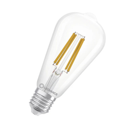 LED EDISON 60 KLAR 830 E27