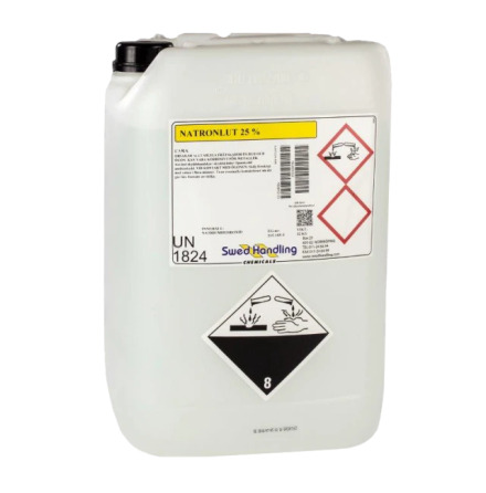 NATRIUMHYDROXID 25%, 25 liter