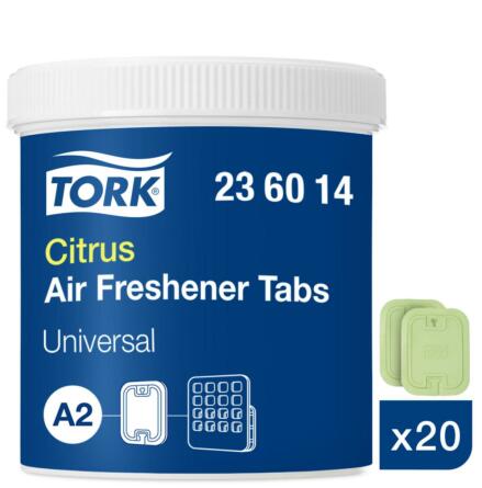 AIRFRESHENER TORK UNIVERSAL DOFTPLATTA CITRUS