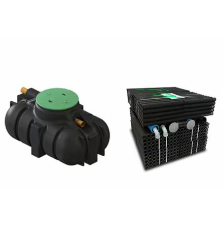 CPX slamavskiljare 1200L BDT med CPX biomodulpaket 14m2