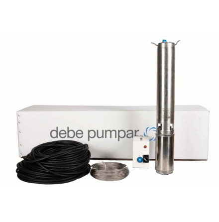 GRA 23-P DJUPBRUNNSPUMP-PUMPPAKET 4" 100M 400V