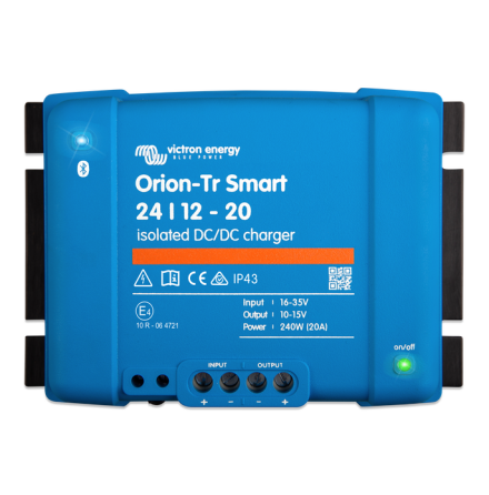 DC/DC-laddare Victron Orion-Tr Smart 24/12-20A (240W) isolerad  