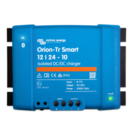 DC/DC-laddare Victron Orion-Tr Smart 12/24-10A (240W) isolerad  