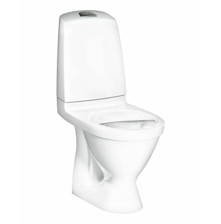 Toalettstol Gustavsberg Nautic 1510 P-ls Hygienic Flush Dolt 4/2L Skruvmontage Utan sits