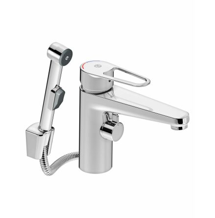 Tvttstllsblandare Gustavsberg Nautic 150 mm Pip Med sidodusch, vggfste samt maskinavstngning
