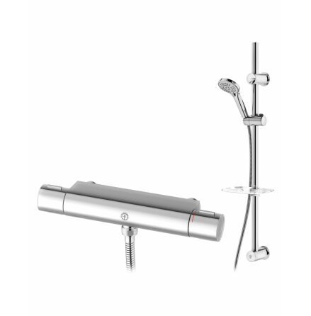 Duschpaket Gustavsberg Nautic 2.1 Termostat inkl. Duschset Energiklass A 160 cc