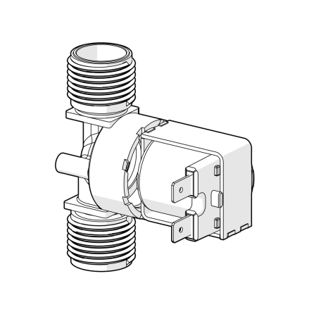 Magnetventil Oras Electra 12/24/48 V Art. 1015701V 12 l/min