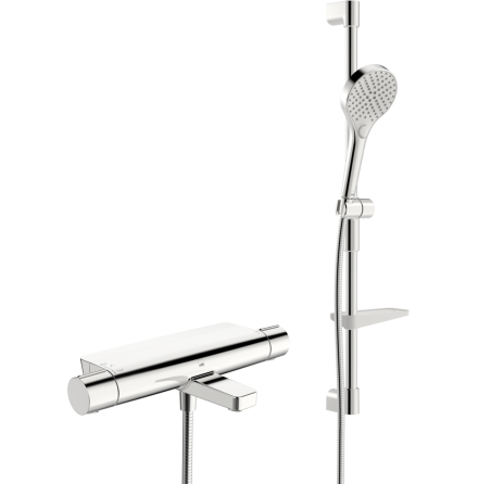 Badkarsblandare Oras Optima Style ECO med Handduschset CC150