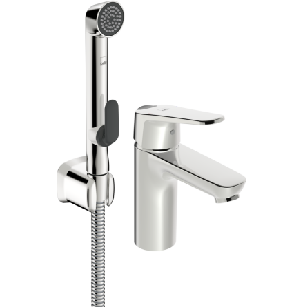 Tvttstllsblandare Oras Vega XL ECO med Bidetta Handdusch