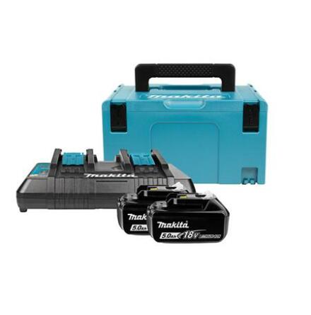 batteripaket 2 X BL1850B + DC18RD