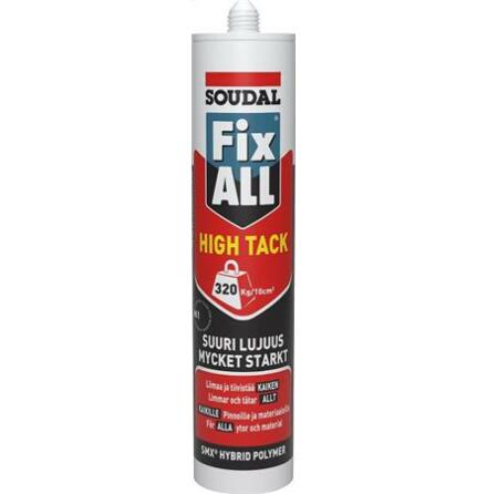 Montagelim Fix All High Tack Svart 290ml