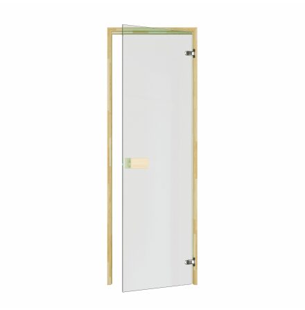 Bastudrr Thermory Classic Furu Klart glas 7x19 dm