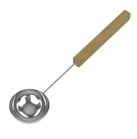 Bastuskopa SAWO Metallkopp Cedertr, 46,5 cm