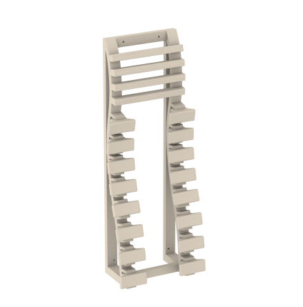 Ryggstd fr bastu SAWO Tr ppen rygg 346x888 mm Asp