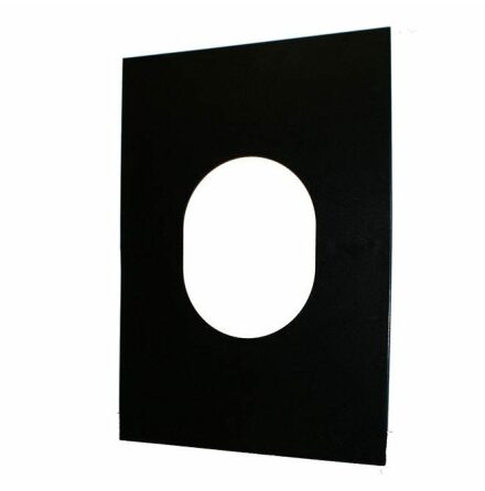 Tckplt Narvi att fsta gummistos p, Svart