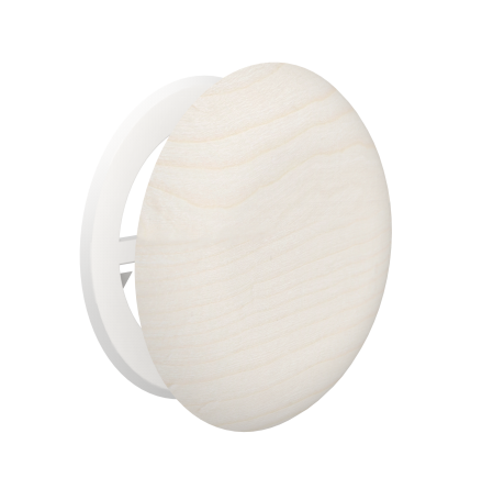 Ventilationslucka SAWO Rund tr Asp, 145 mm - passar 100 mm rr