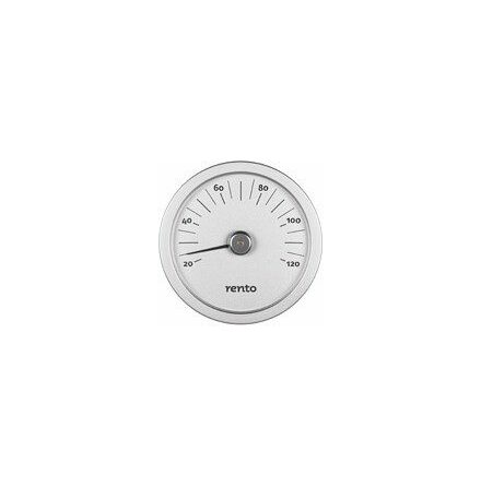 Bastutermometer RENTO Aluminium Silver