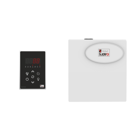 Kontrollsats fr bastu SAWO Innova 2.0 grnssnitt och strmstyrenhet Standard