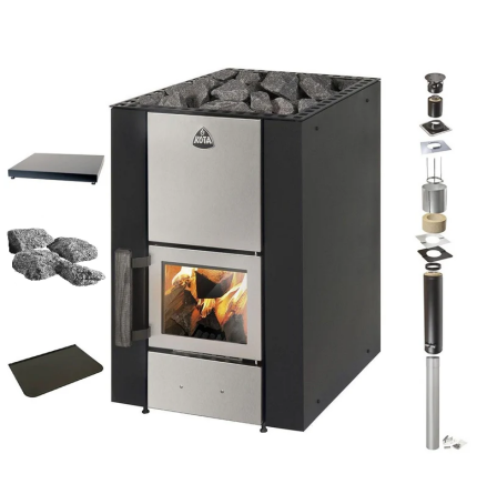 Bastuugn Narvi Kuru Paket 20 kW