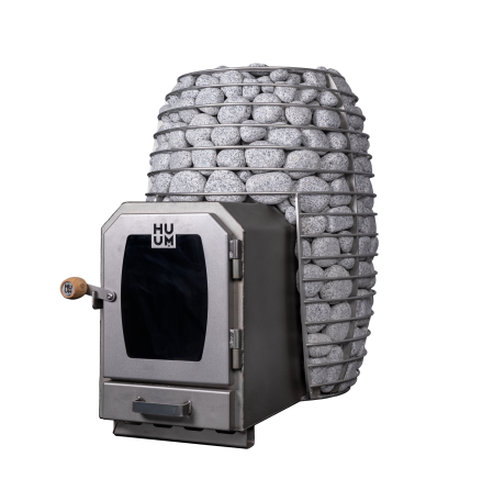 Vedeldat Bastuaggregat HUUM HIVE Wood 17 kW LS - Tunnelmodell