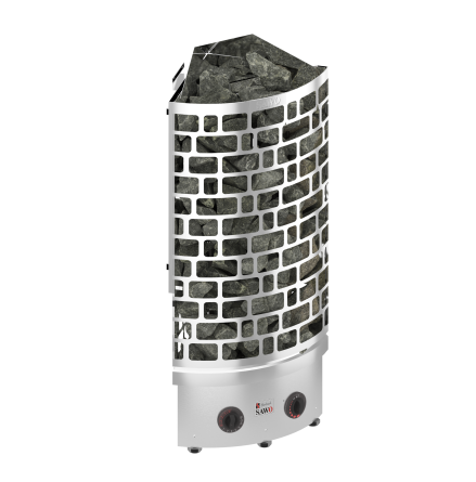 Elektriskt Bastuaggregat SAWO Tower Aries hrn 3P-1P 6 kW (5-8 m3), NB, inbyggd styrning (inkl. timer och termostat)