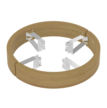 Vrmevakt SAWO Runda torn av tr Cedertr, TH2, TH3