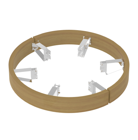 Vrmevakt SAWO Runda torn av tr Cedertr, TH9