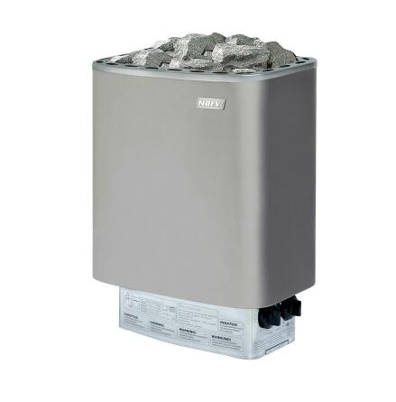 Elektriskt Bastuaggregat Narvi NM, NME Borstad Rostfri, Med Styrenhet, 9 kW