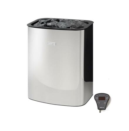 Elektriskt Bastuaggregat Narvi NC, NCE Elektrisk Rostfri, 6 kW, Med Styrenhet