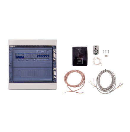 Strmfrsrjning fr elektrisk bastuugn Saunum Lyx 13.2 / 16.6 / 19.8 kW