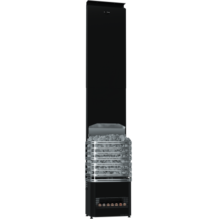 Elektrisk bastuaggregat med klimatanlggning Saunum Experience Black 6 kW (5-7 m3), ppen