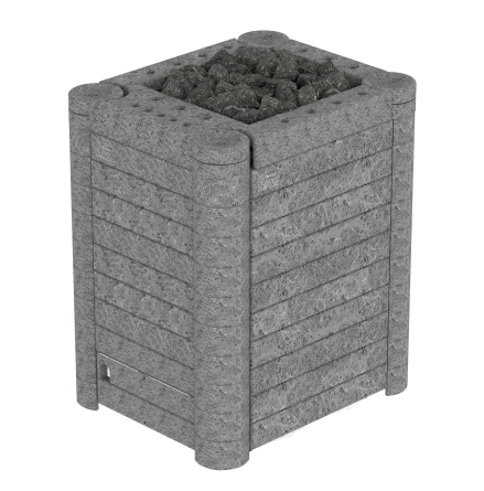 Elektriskt Bastuaggregat SAWO Stone Combi Nimbus 90kg Tljsten NS med nggenerator 3P 10,5 kW (9-15 m3), Med automatisk pfyllning