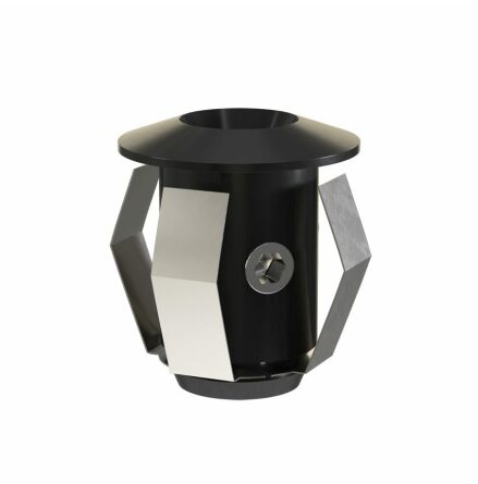 Ljusarmatur fr bastu Cariitti LED CR-03 6 st Svart