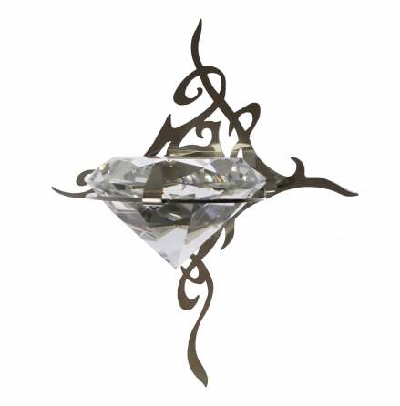 Ljusarmatur fr ngbastu Cariitti Kihla Rostfritt stl