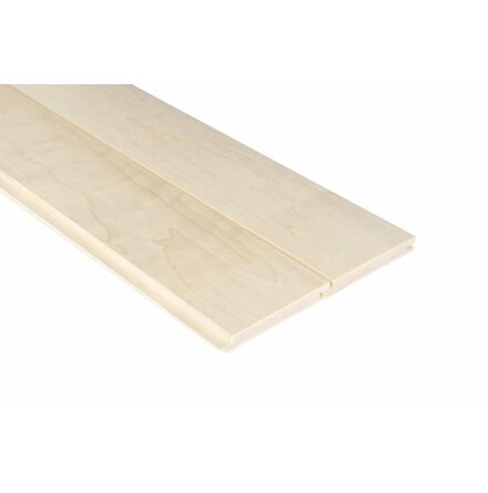 Bastupanel Sauna Sweden STS4 Fingerskarvad Asp  15x120x2400 mm