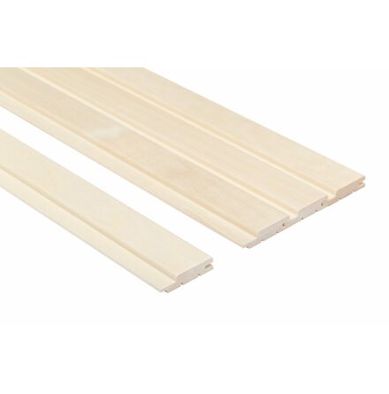 Bastupanel Sauna Sweden Asp STP  15x68x1800 mm