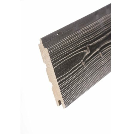 Bastupanel Sauna Sweden Borstad Gran 6st/pkt TRANS Svartvaxad