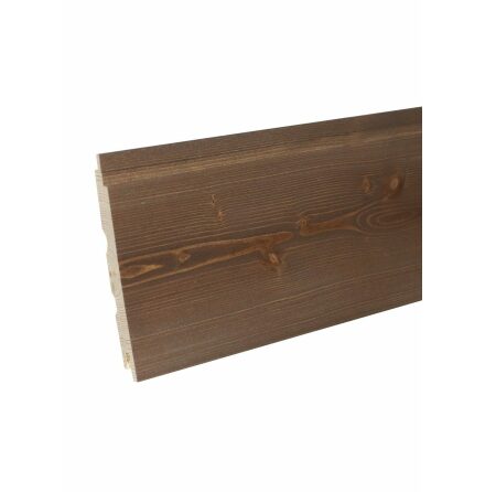 Bastupanel Sauna Sweden Borstad Gran 6st/pkt Brunvaxad