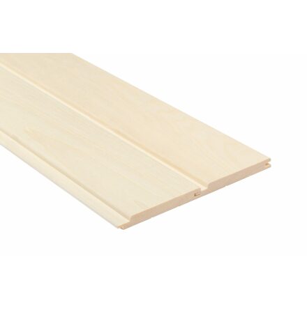 Bastupanel Sauna Sweden Asp STP  15x120x3000 mm