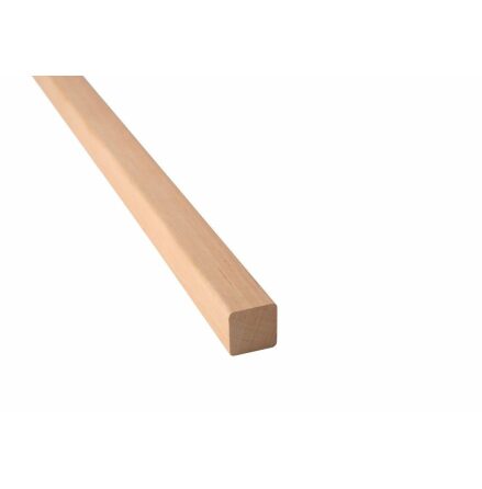 Fyrkantslist Sauna Sweden 21x21 2400 mm, Al, 21x21 mm