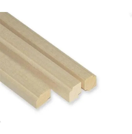 Hrn/taklist Sauna Sweden 18x15 mm 2400 mm, Asp