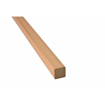 Fyrkantslist Sauna Sweden 21x21 2400 mm, Termo Asp, 21x21 mm