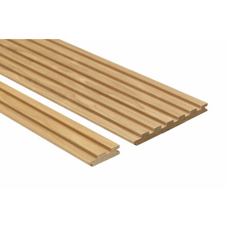 Bastupanel Sauna Sweden Termo Asp Trend Series Kyte 15x60x2400 mm