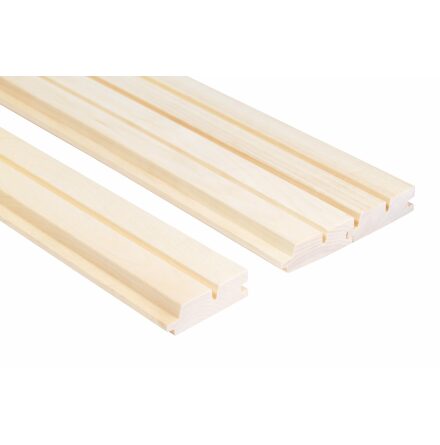 Bastupanel Sauna Sweden Asp Trend Series ROMBTO  27x90x1800 mm