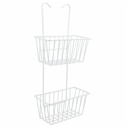 Badrumshylla Duschy Dubbel Vit