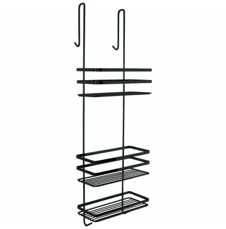 Kabinhylla Duschy Trdad Svart