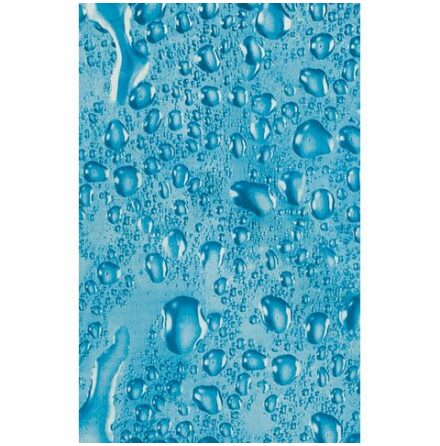 Duschdraperi Duschy Water Blue