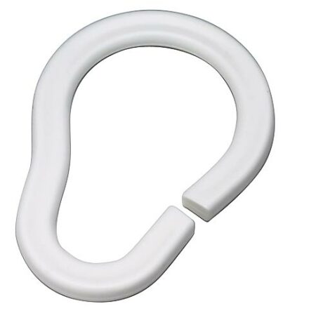 Draperihllare Duschy Typ C Vit