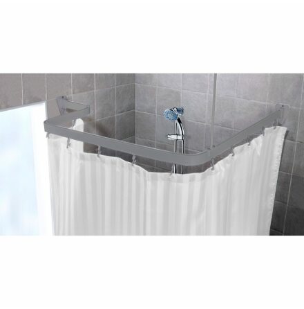 Draperiskena Duschy Flex Silver